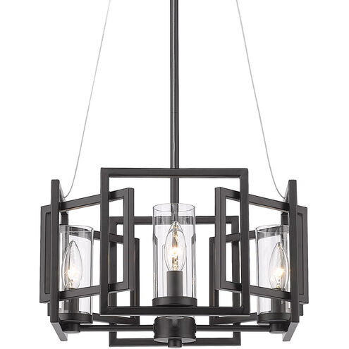Marco 4 Light 16 inch Matte Black Pendant Ceiling Light